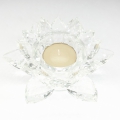 crystal lotus tea-light 13 x 13cm