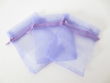 Organza gift bag Lilac 7.5 x 10cm (100 pieces)