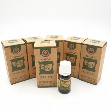 Wholesale - Goloka Natural Essential Oil Peppermint (6pcs)