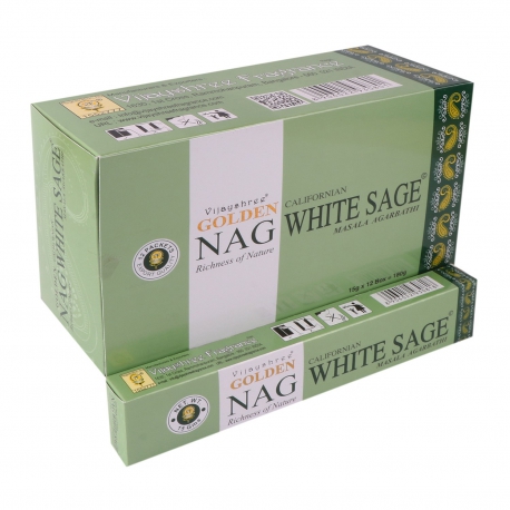 Wholesale - Golden Nag White Sage 15 grams