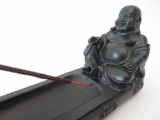 Incence holder Laughing Buddha