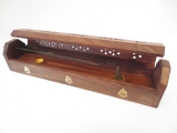 Incense box luxury wood Ganesh (2 pieces)