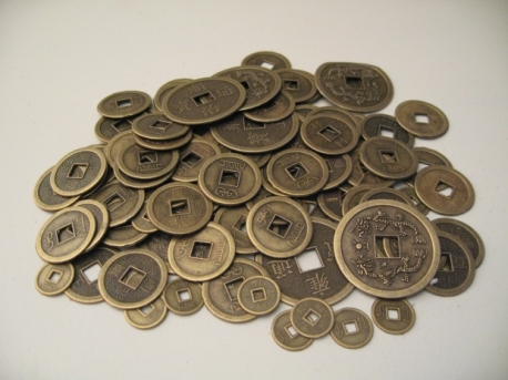 Chinese lucky coins large (200 pieces)