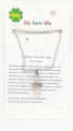 Wholesale - Angel necklace Rose quartz