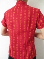 Red with old chinese writing S