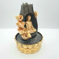 Wholesale - Meditation Led Lighting Buddha in Lotus Fountain Small