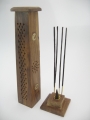 Wooden Incense Tower Yin Yang 