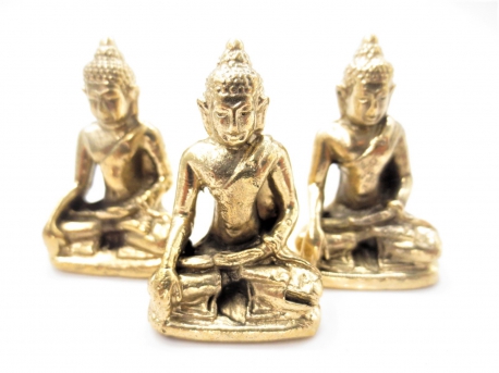 Wholesale - Bronze Meditation Buddha set of 3