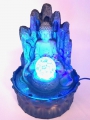 Meditation led lighting Buddha with bowl fountain Small
