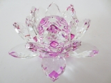 Cristal lotus purple large