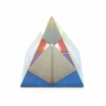 Wholesale - Crystal pyramid in pyramid color 4x4