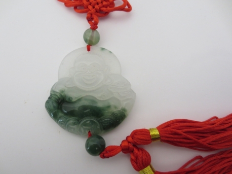 Jade Buddha hangers #4