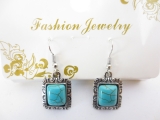 Turquoise necklace & earring set G
