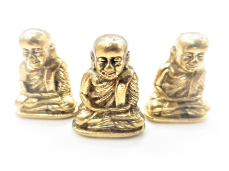 Wholesale - Bronze Happy Buddha II set of 3