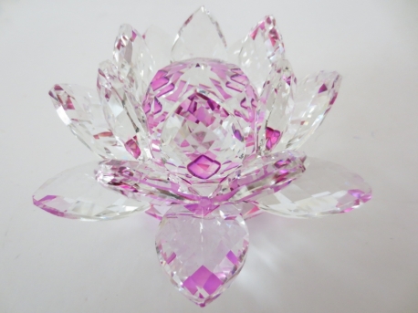 Cristal lotus purple