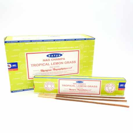 Wholesale - Satya Nag Champa Tropical Lemon Grass 15g