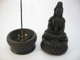 Guanyin incense/conesburner black