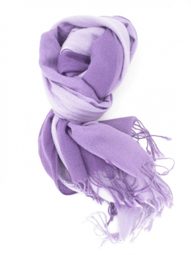 Viscose continuous colours lilac to purple