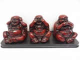 wholesale - Buddhas Red on plate sitting hear see silence