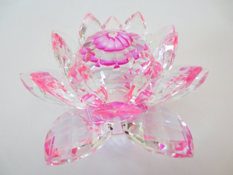 Cristal lotus pink large