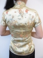 Shanghai blouse dragon/phoenix gold