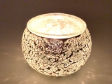  Wholesale - Mosaic tealight holder silver