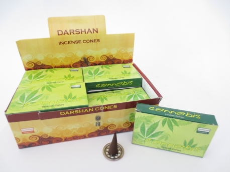 Darshan incense cones Cannabis