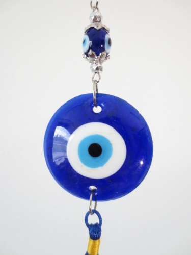 Blue big evil eye hanger wholesale