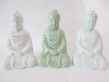 Buddha oilburner meditation set of 3