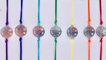 Wholesale Lucky Adjustable Bracelets - 7 Chakra Stainless Steel Tree of Life Bracelet 