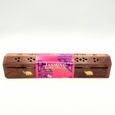 Wholesale - Tulasi Incense Holder Giftpack - Jasmine (6pcs)