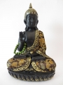 Thai Buddha with necklace gold/black
