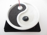 Ying yang incense holder