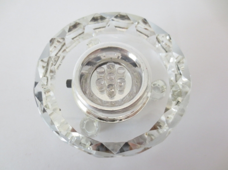 Crystal display laser lamp round