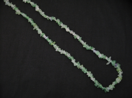 Thin Mineral necklace 90cm Aventurine