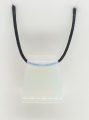 Trapezoid Pendant Necklace - Opalite
