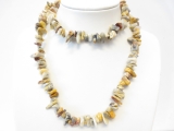 Gem stone necklace 90cm 