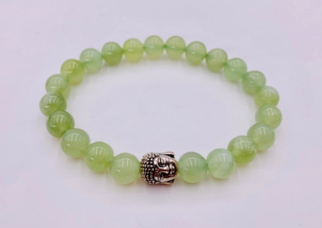 0,8cm Bracelet New Jade Buddha