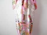 Japanese kimono long light pink
