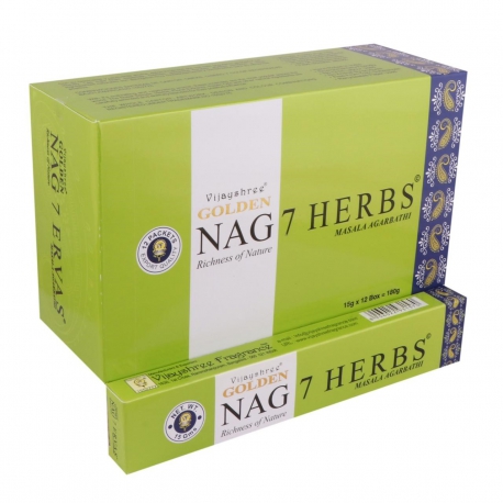 Wholesale - Golden Nag 7 Herbs 15 gram