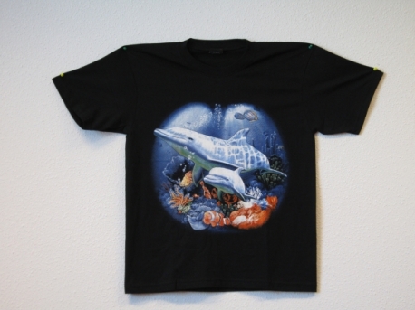 T-shirt 2 dolphins (Size L)