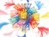 Wholesale - Fu- Lucky Pendant & Brocade Bag (10 pieces)