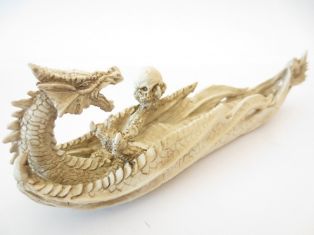 White Dragon incense holder