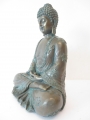 Wholesale - Bronze/Green Meditation Buddha large II
