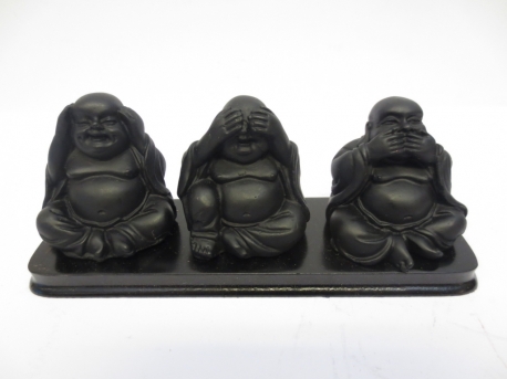 Wholesale - Buddhas Black hear see silence