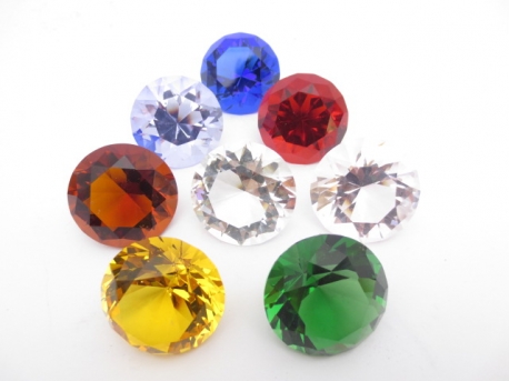 K9 3cm Diamant Set 8 colored