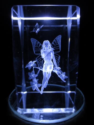 3D Elf with butterfly