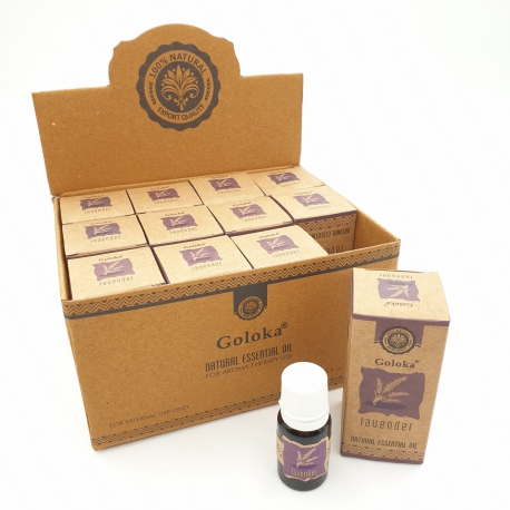 Wholesale - Goloka Natural Essential Oil Lavender (12pcs)