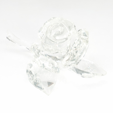 crystal rose flower