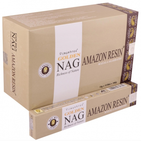 Wholesale - Golden Nag Amazon Resin 15 gram